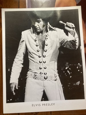 ELVIS PRESLEY 8x10 Original Photo Old Kodak Paper Iconic Pose | eBay