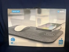 Numi Power Mat Qi Wireless Charging Mouse Mat - Gray