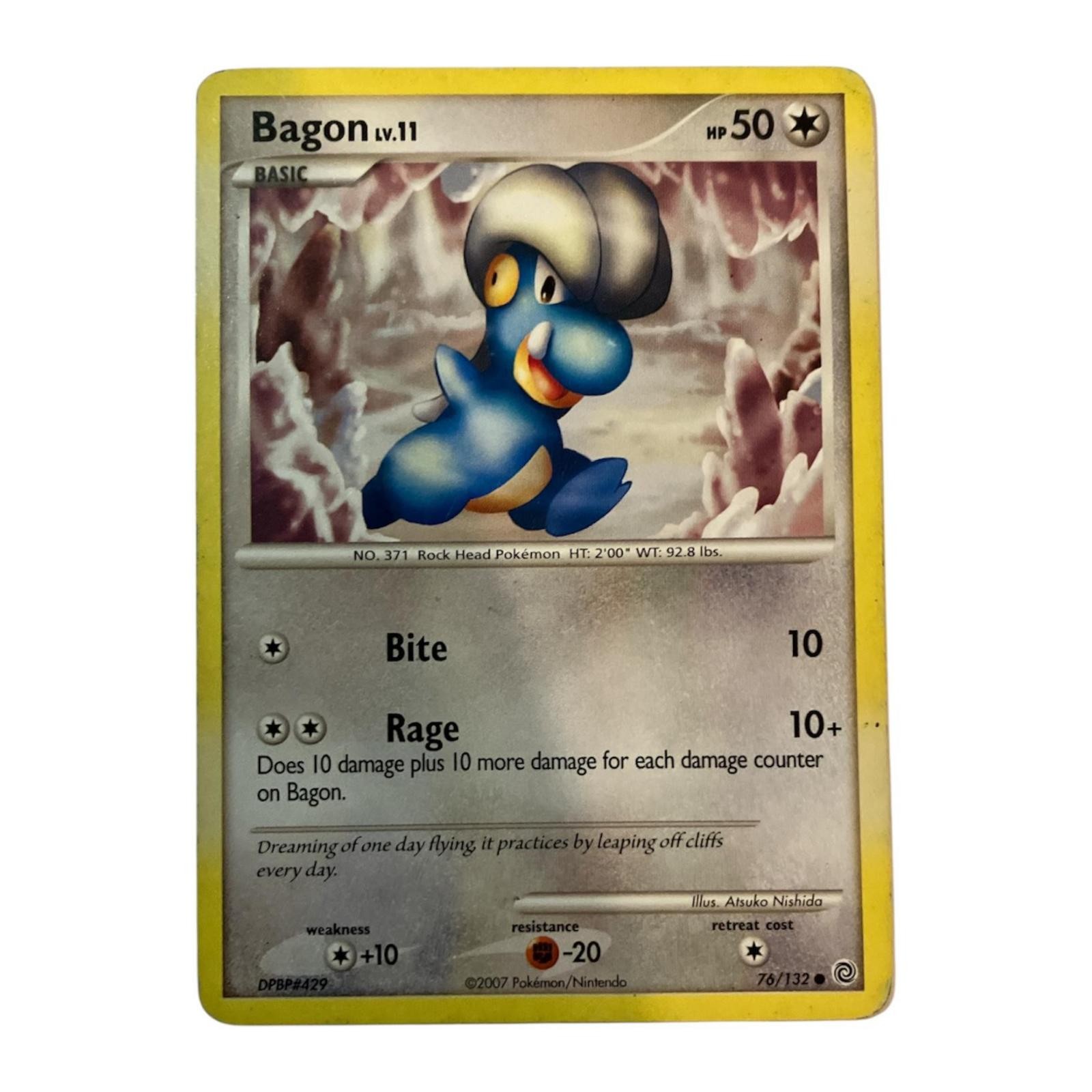 Bagon 76/132 Common Secret Wonders Pokemon Heavily Played