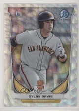 2014 Bowman Draft Chrome Silver Wave Refractor 18/25 Dylan Davis #CDP94 0b2