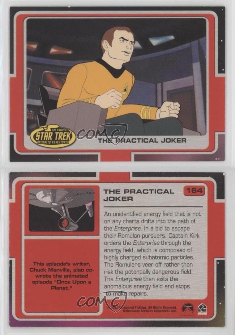 2003 The Complete Star Trek: Animated Adventures Practical Joker #164 ...