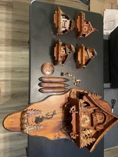 Mechanical German 8 day Cuckoo Clock from the Black Forest region of Germany.