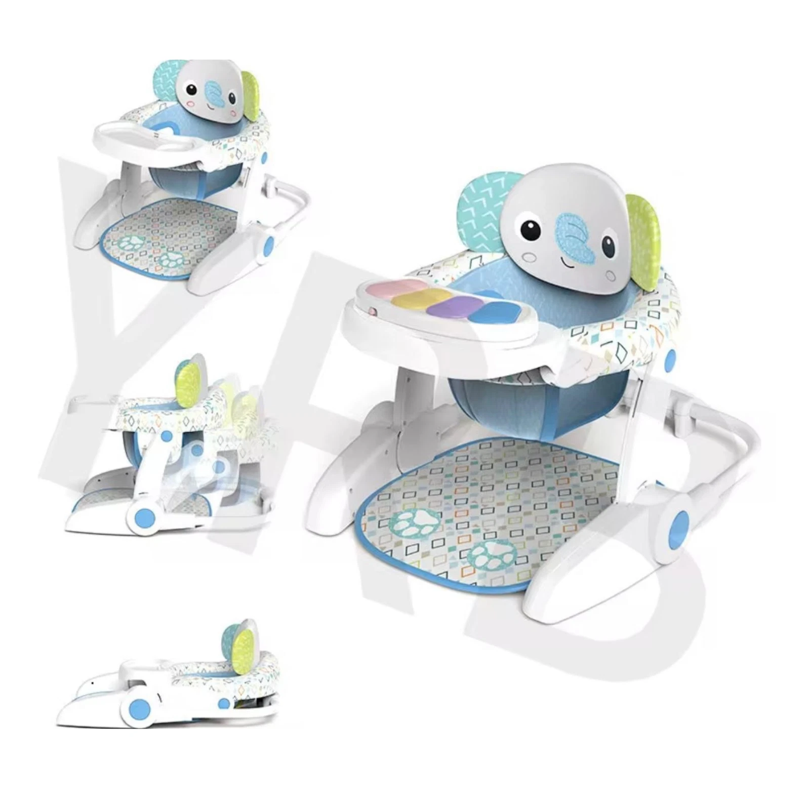 Baby Floor Seat Activity Chair with Piano Toy Sit Me Up Infant Support Seat UK
Opens in a new window