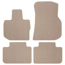 Velours Fußmatten für BMW iX3 G08 Bj. 2021 - 2025 Automatten Passend BEIGE LUX