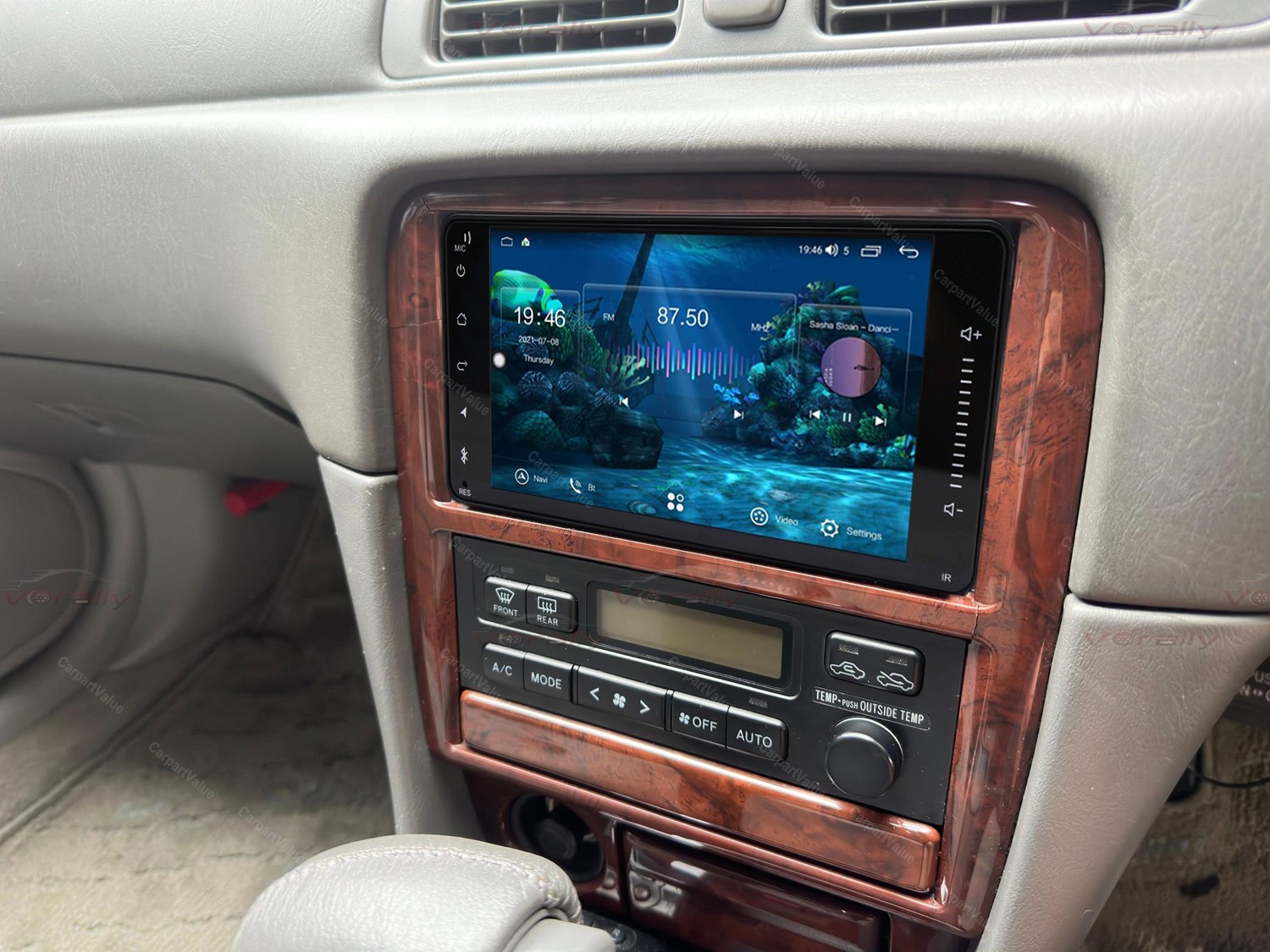 For 1997–2001 TOYOTA CAMRY Apple Carplay Car Stereo Radio Android 13 Navi GPS