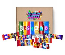 Best Dad Chocolate Gift Box Fathers Day Gift Novelty Sweets Hamper UK