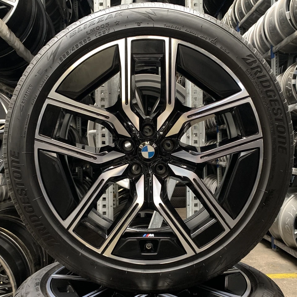 4 Orig BMW Winterräder Styling 907 M 255/45 R20 105V 7er G70 X3 G45 5A19DE8 3263 - Bild 2 von 3