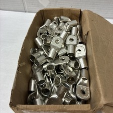 Panduit #3/8 Tubular Terminal Stud S4/0-38R-C Box Of 100