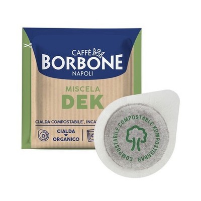 BORBONE Coffee Pods DEK Blend of your choice ECO 44mm ESE DECAFFEINATED...
