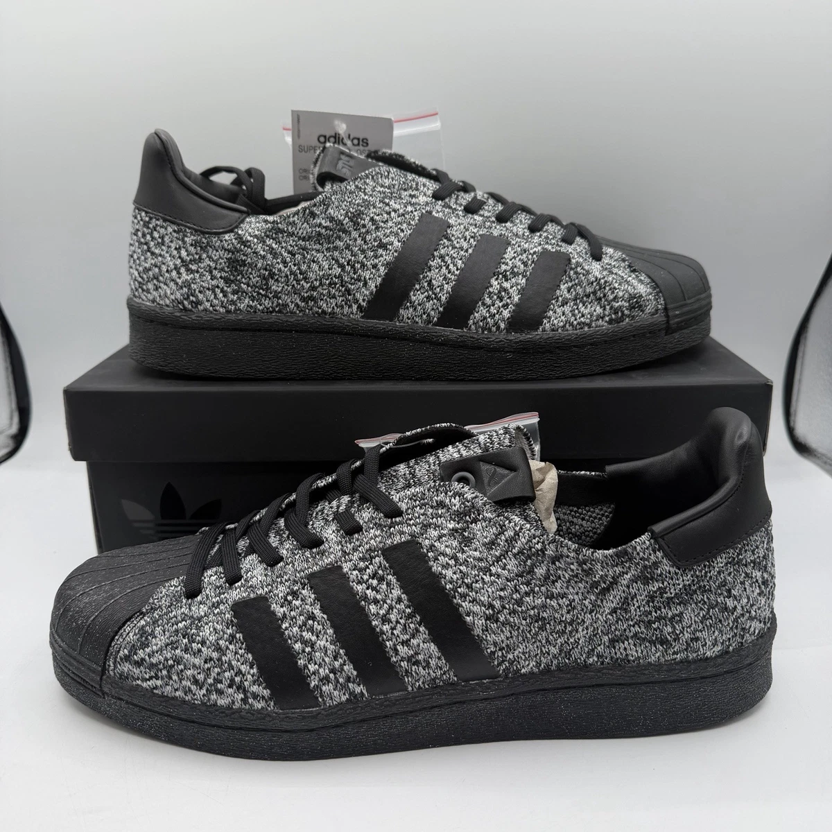 Adidas Superstar Boost SNS X Social Status Shoes Mens 11.5 White/Black  BY2912 | eBay