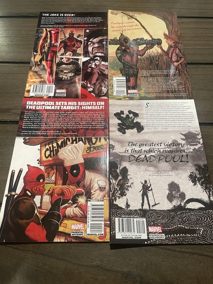 Lote de graphic novels Deadpool Kills: Marvel - Imagem 2 de 2