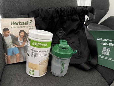 Herbalife Starter Paket Vanille Shake Rucksack 25% auf alle Produkte Herbalife