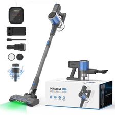 Vacuum Cleaner, 50Kpa Ultra Lightweight Stick LED Display Vacuum, for Carpet, Ha