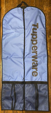 Tupperware 2020 Blue Garment Bag Zip Cover w/ Mesh Pocket Nylon 29 x 54