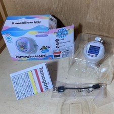 Tamagotchi Uni Angel White Ed Japanese Market Multi Language Version