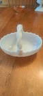 fenton milk glass basket