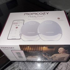 New Momcozy Mobile Flow Hands Free Breast Pumps- SEALED, App Controlled- Smart