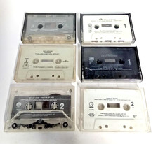Rock Cassette Lot- Def Leppard, Guns, Skid Row, Motley Crue, No Inlays Tested