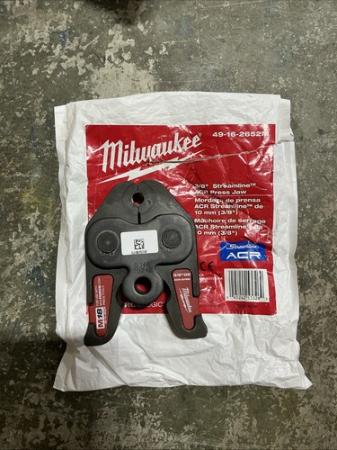 Milwaukee 49-16-2652M 3/8 In. Streamline Acr Press Jaw For M18 Force Logic - Picture 2 of 2