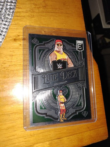 Hulk Hogan 2023 Panini Elite WWE ELITE DECK GREEN PARALLEL Card #7