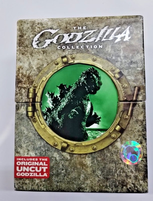 Godzilla Collection DVD Rare OOP Set W/ Hologram & Full Box Rear Graphics Toho