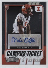 2021 Contenders Draft Picks College Campus Ticket 83/99 Milo Eifler Auto 05lh
