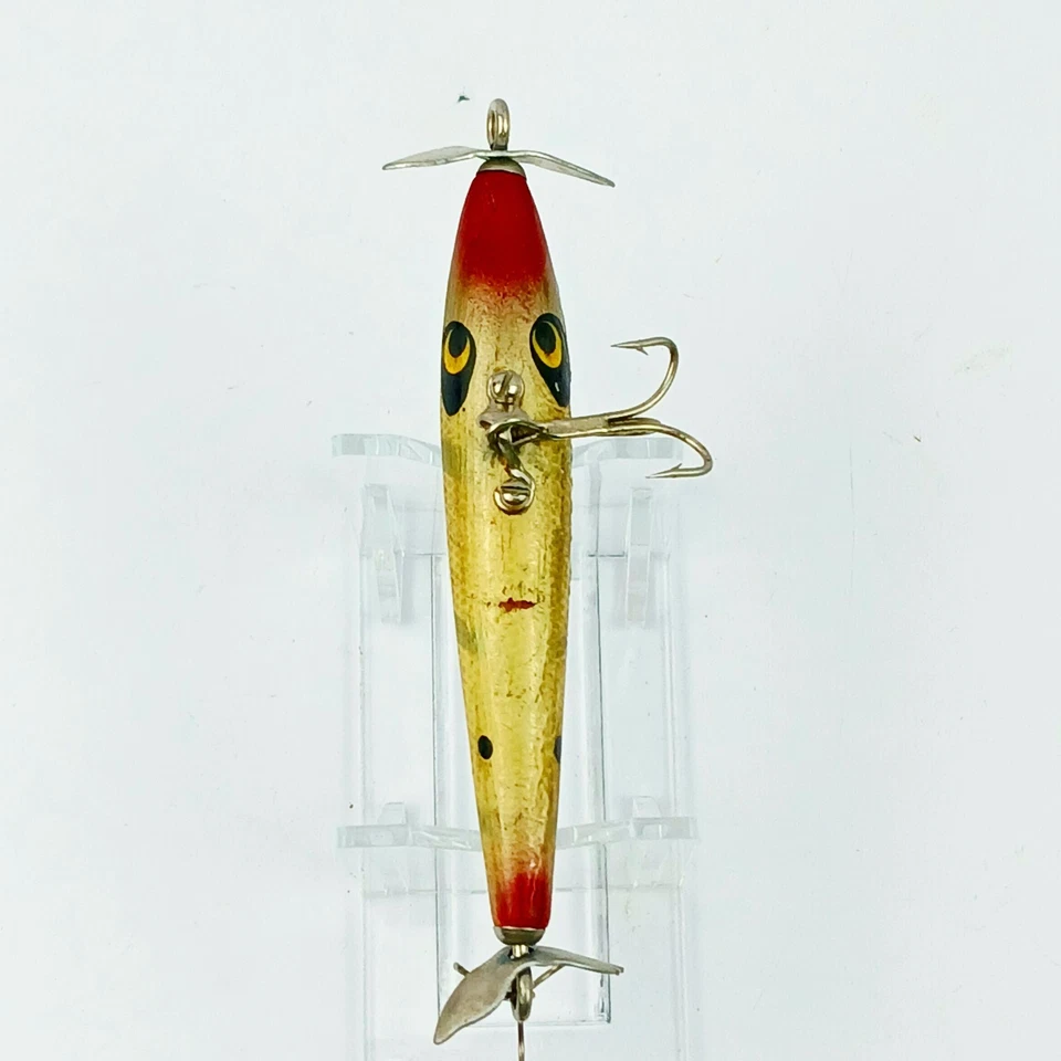 Винтажная короткая модель Smithwick DEVILS HORSE в масштабе желтого серебра 3,25 дюйма изящная - Изображение 4 из 4