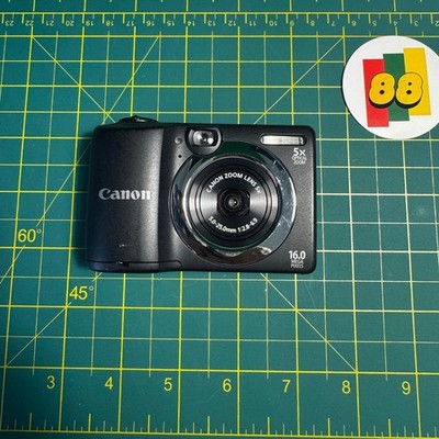 Canon PowerShot A1400 HD 16MP Digital Point & Shoot Camera (Black)