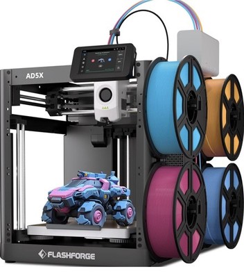 FLASHFORGE Adventurer 5M Pro 3D-Drucker EIN-klick-Autodruck Maximal 600mm/s DE