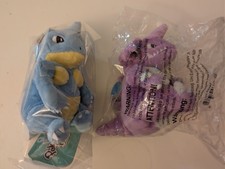 Pokemon Center Stuffed Plush Nidoqueen Nidoking Set - Pokemon Fit - NEW