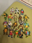 18 TMNT Lot Vintage Teenage Mutant Ninja Turtles Action Figures