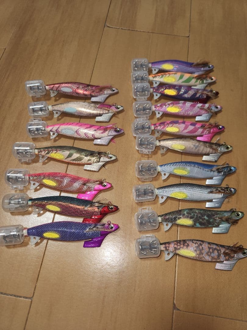 Egi Oh TR 3.5 size, all 21 colors, plus 9 sets - Image 2