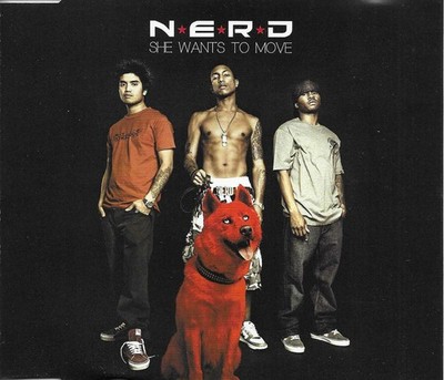 N.E.R.D. She Wants / Rock Star Limit REMIX 2TRX CD Single SEALED USA seller NERD