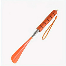 Stainless Steel Adjustable Telescopic Shoehorn Freely Adjustable plus Long Handl