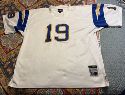 vintage LANCE ALWORTH SAN DIEGO CHARGER S #19 FOOTBALL JERSEY 2XL SEWN nfl RARE