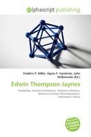 Frederic P. Miller (U. A.) | Edwin Thompson Jaynes | Taschenbuch | Englisch