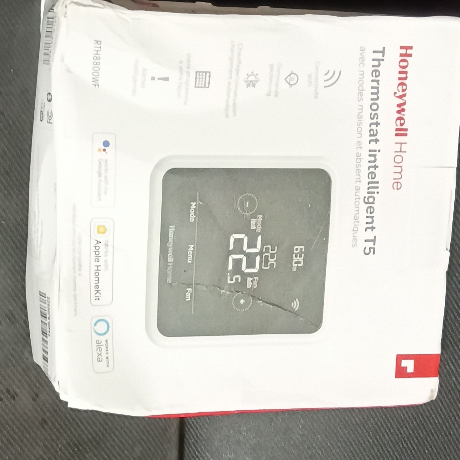 Honeywell Home T5 RTH8800WF Smart Thermostat Wi-Fi Programmable Alexa
