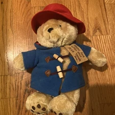 2023  10" Paddington Bear Dressed Plush  great condition