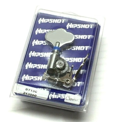 Hipshot BT13 Chrome Bass Drop D De-tuner X-tender New Music Man Clover Machine 