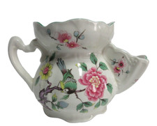 VTG Old Foley Shaving Mug Staffordshire England, Floral, Bluebird James Kent