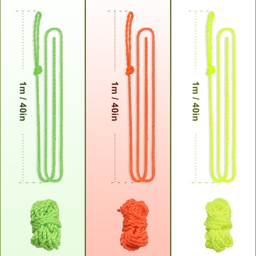 12pcs Strings 1M 10-Strand Replacement Yo-Yo Strings for Responsive B1Y2 - Picture 8 of 10