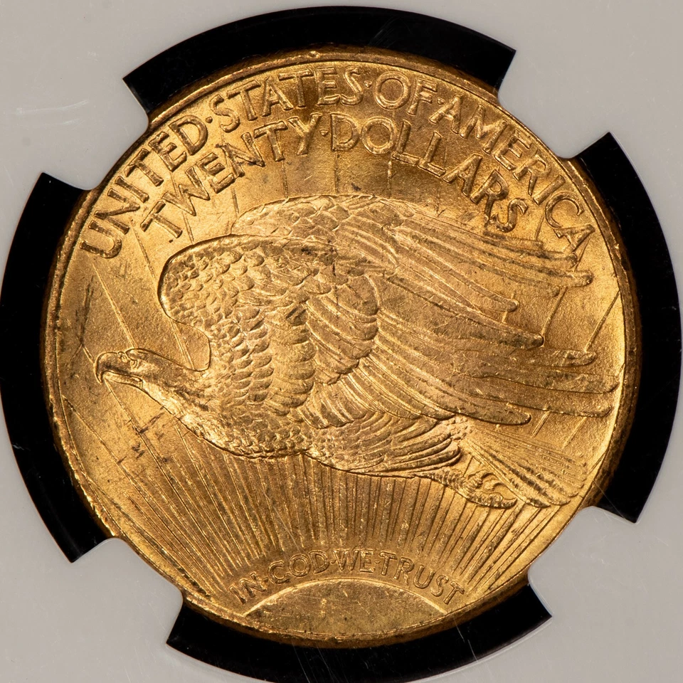 1915-S G$20 Saint-Gaudens Gold Double Eagle - NGC MS 63 - SKU-G4702 - Image 4 of 4