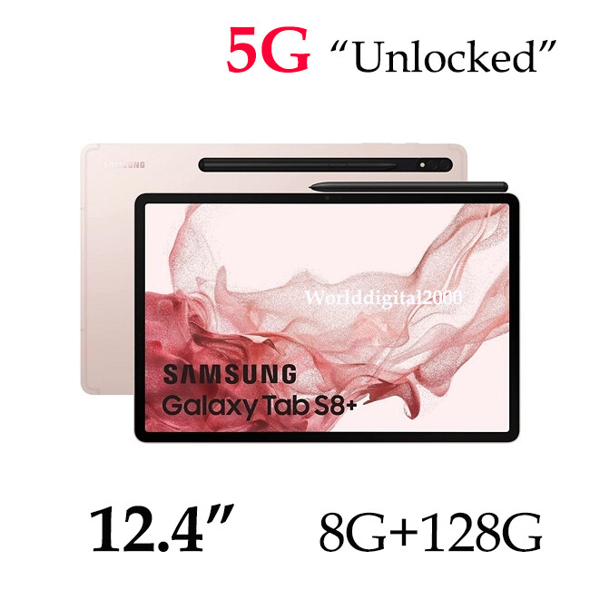 【ほぼ新品】サムスン Samsung Galaxy Tab S8+ SAMSUNG Galaxy Tab S8+ Plus 5G Unlocked SM-X806 12.4 AMOLED