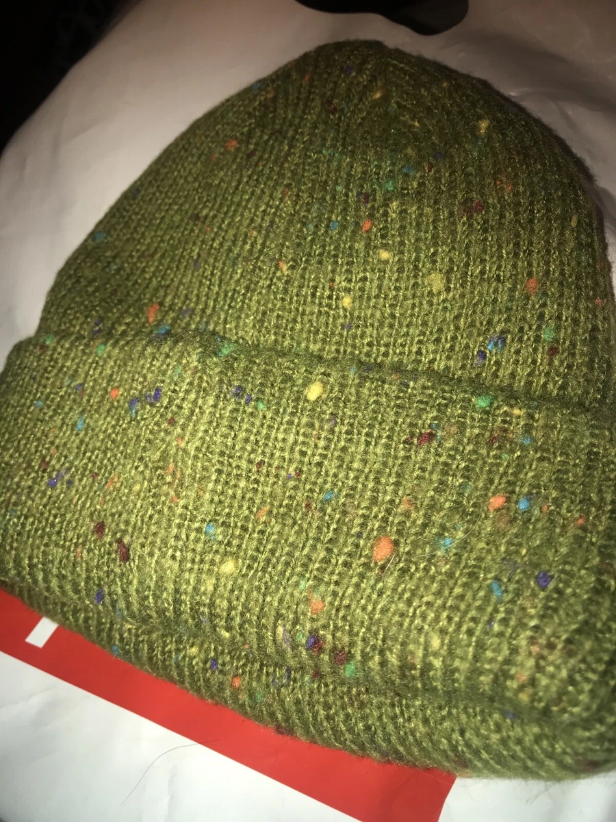 SUPREME New York Colored Speckle Beanie NATURAL Winter Hat Cap NEW