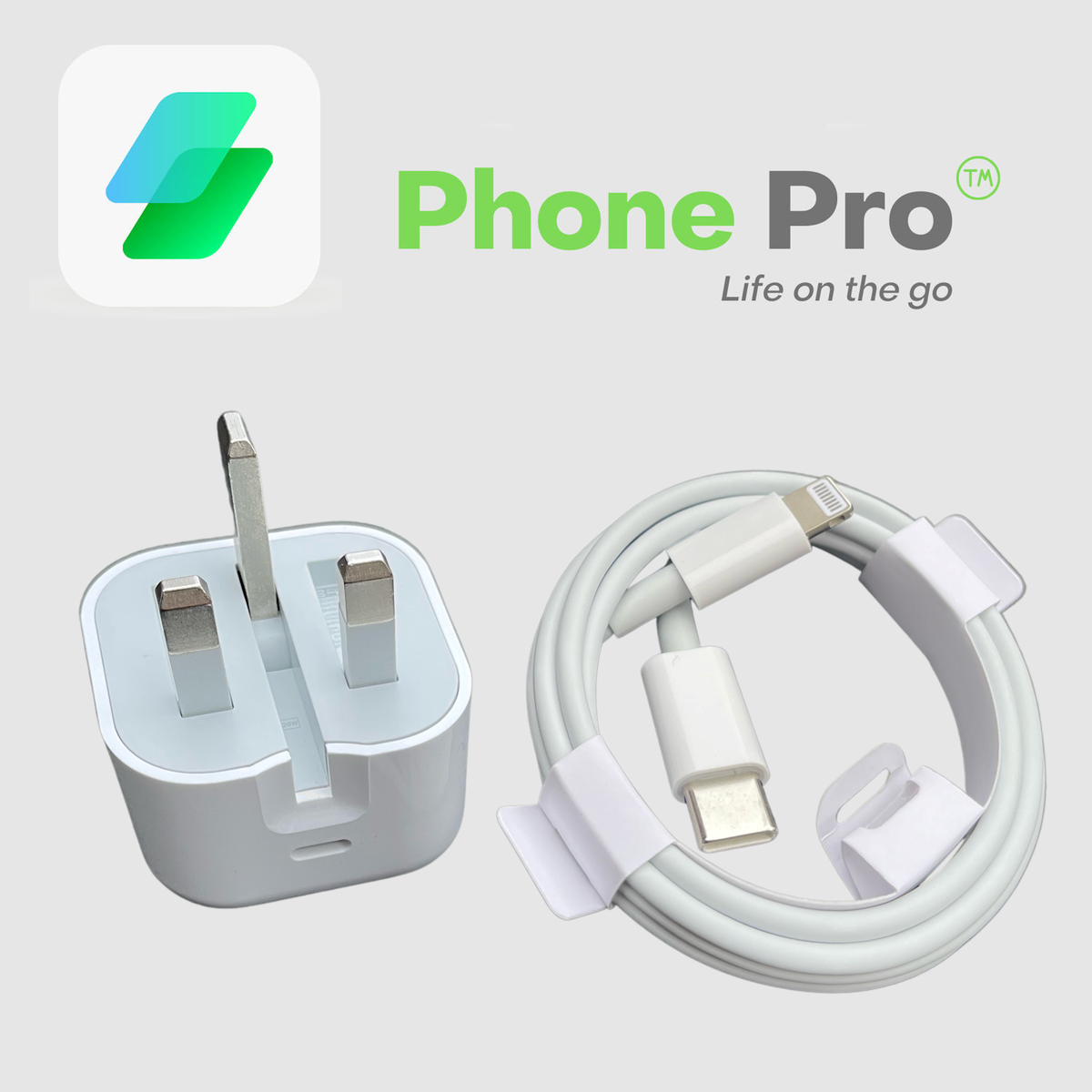 USB-C Power Adapter USB-C to Pin Sync Cable for Apple iPhone