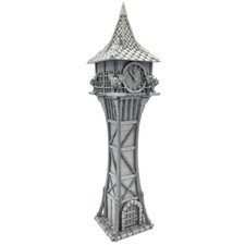 Clock Tower for Mordheim scenery, terrain, wargame, AoS WFB LOTR