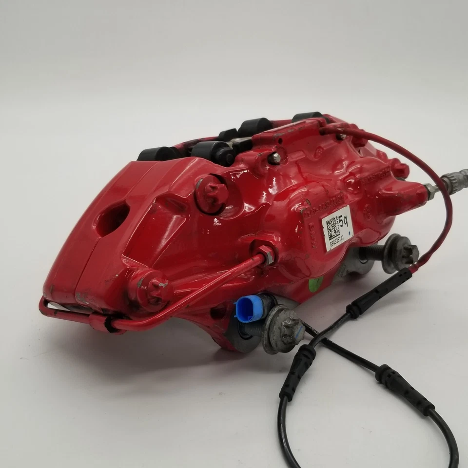 Pinza de freno delantera izquierda bmw 330i g20 2023 8843351 roja Foto 3 de 4