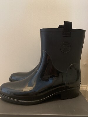 tommy hilfiger ankle rain boots