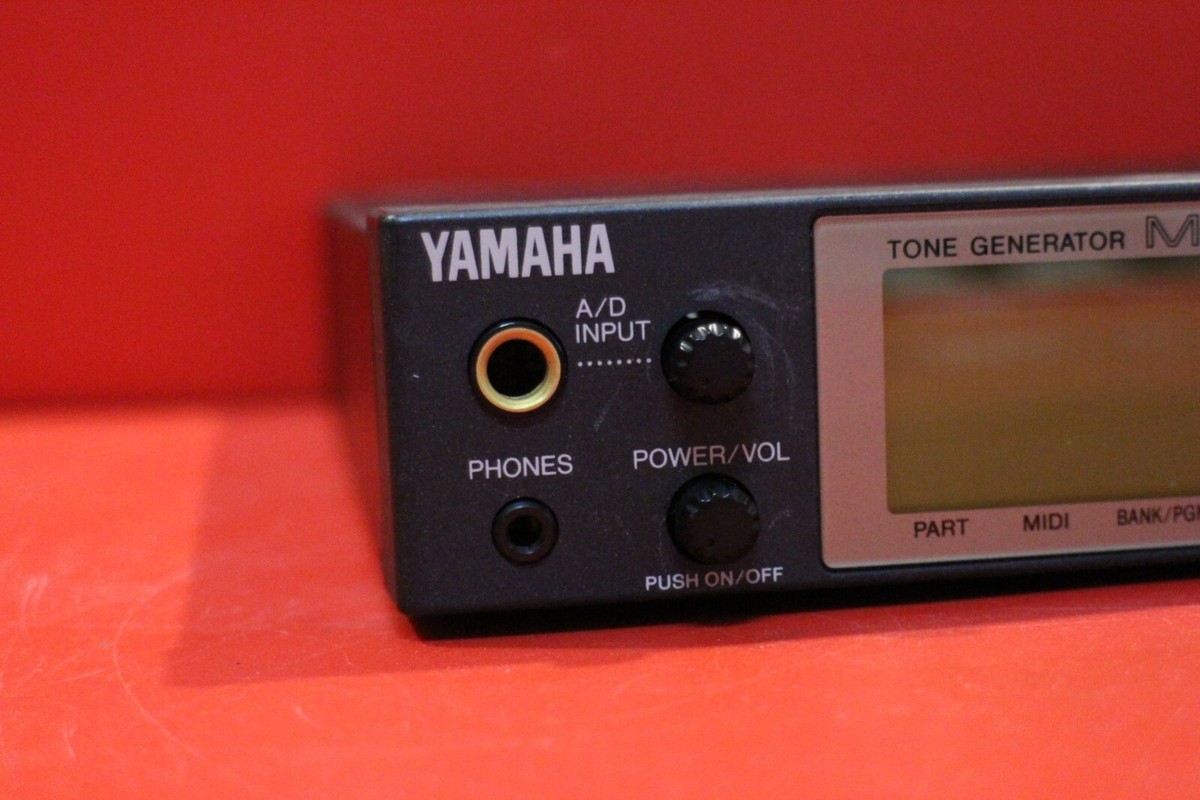 YAMAHA ヤマハ Tone Generator 音源モジュール MU90 YAMAHA MU90 Tone Generator Sound Module Synthesizer W