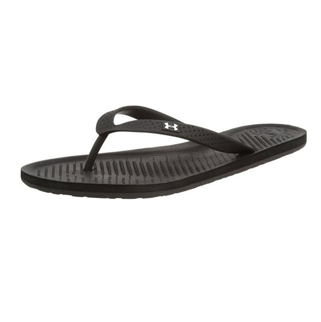 under armour cushioned flip flops
